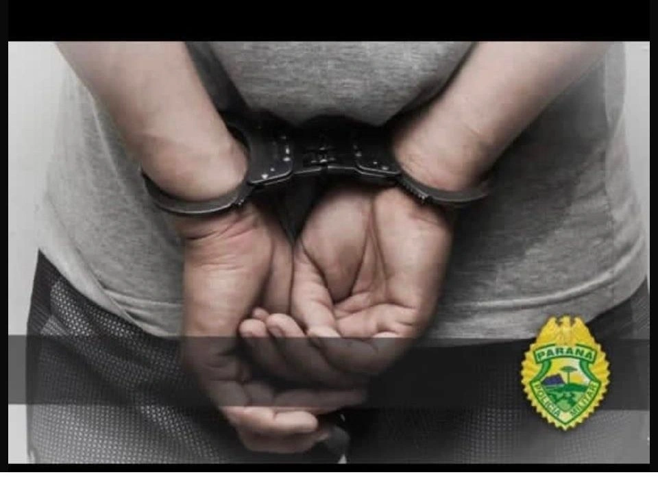 Policiais prendem homem com mandado por ameaça em Nova Santa Rosa