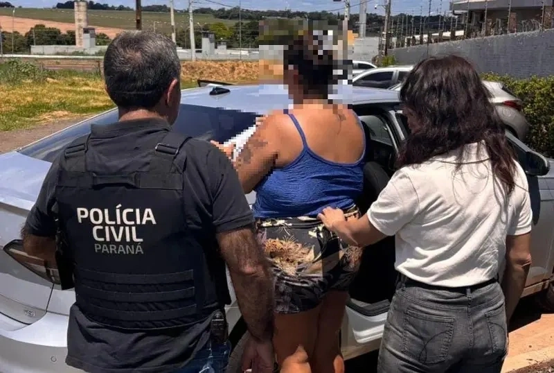 Mulher apontada como líder de associação criminosa em Marechal Cândido Rondon é presa
