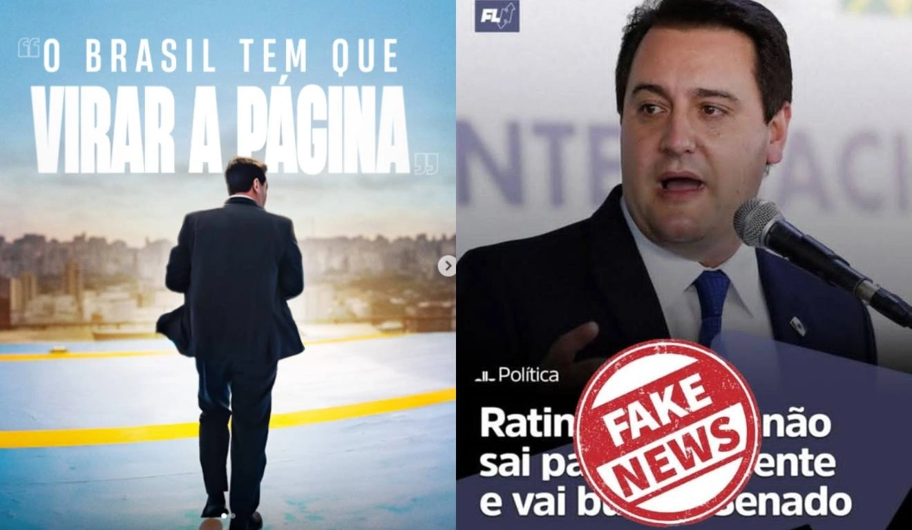 Ratinho Junior nega que vá desistir de pré-candidatura a presidente e focar no Senado
