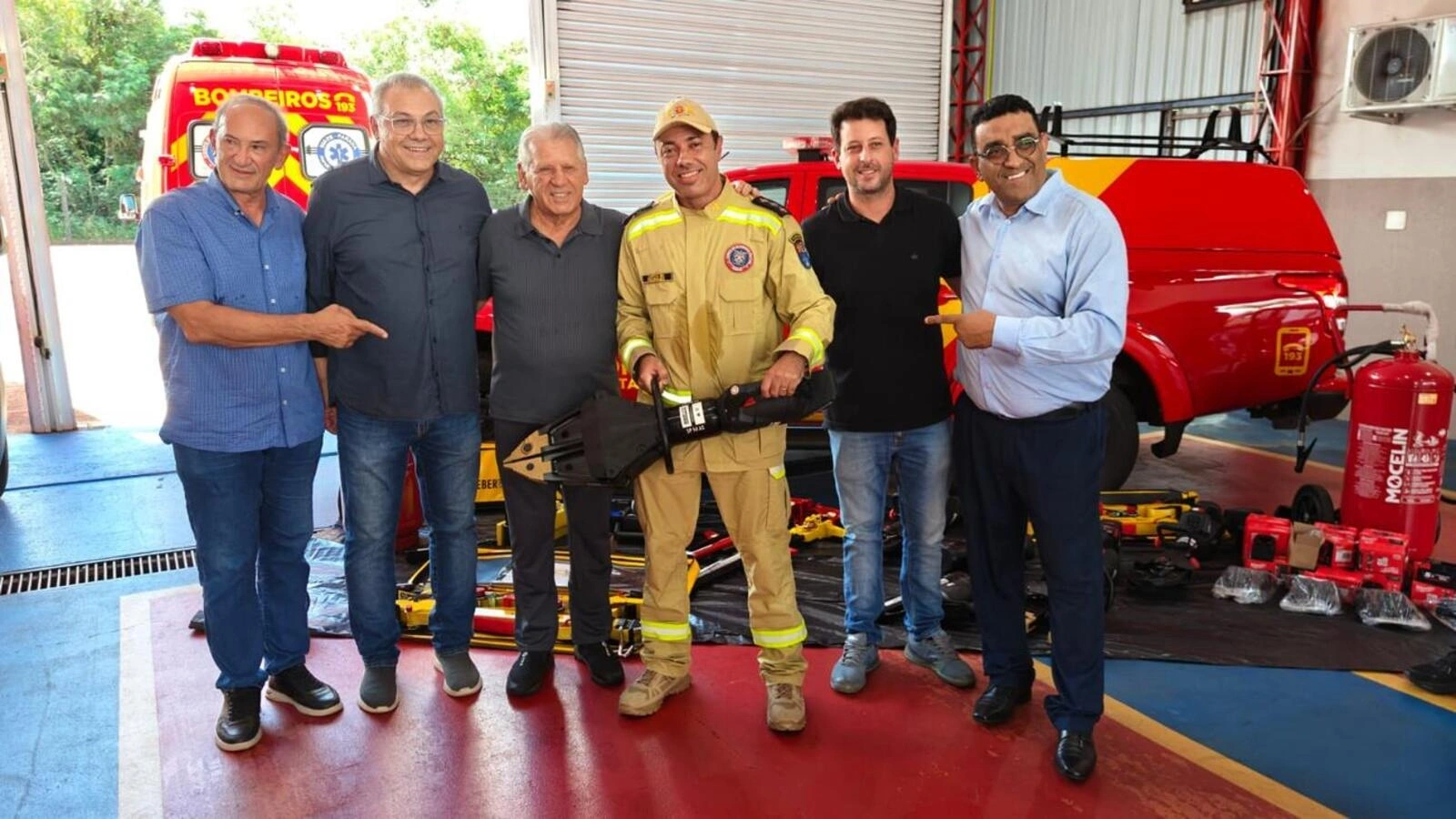 Corpo de Bombeiros em Toledo recebe novos equipamentos