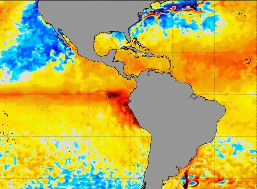 El Niño vai aumentar as temperaturas globais em 2026, diz OMM