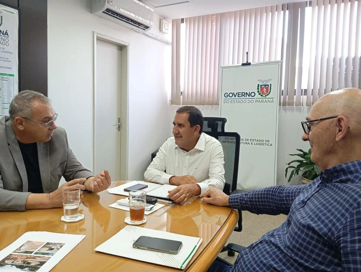Chefe do Executivo acompanha projetos de Toledo junto ao Governo do Paraná