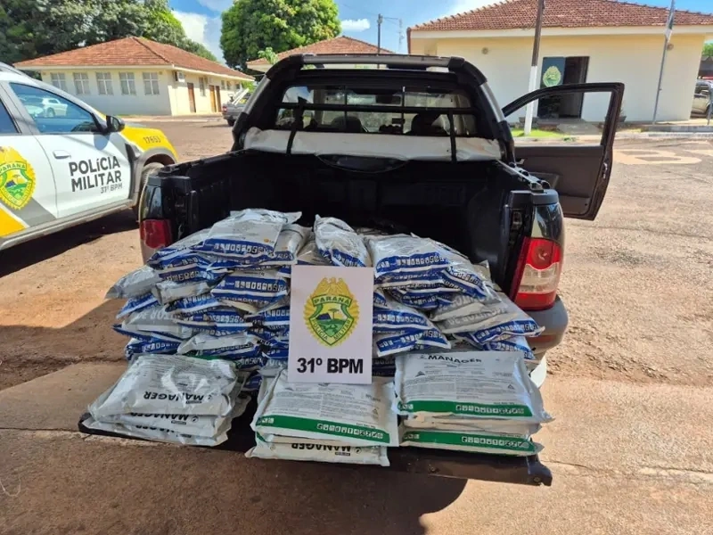 Helicóptero da PM auxilia na prisão de suspeito de contrabando em Iracema do Oeste