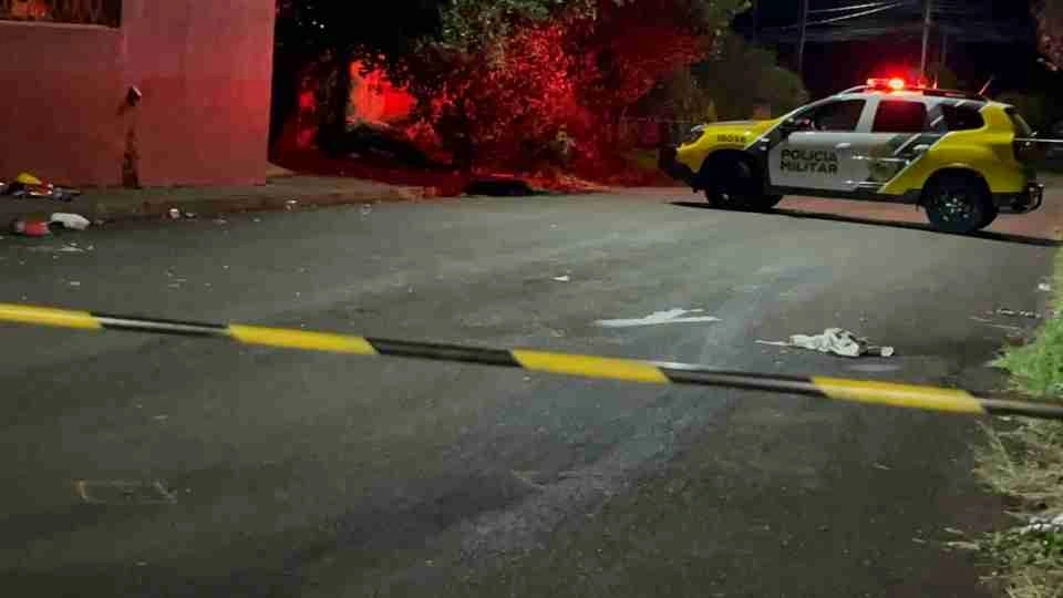 Mulher é morta durante ataque a tiros em bar de Cascavel