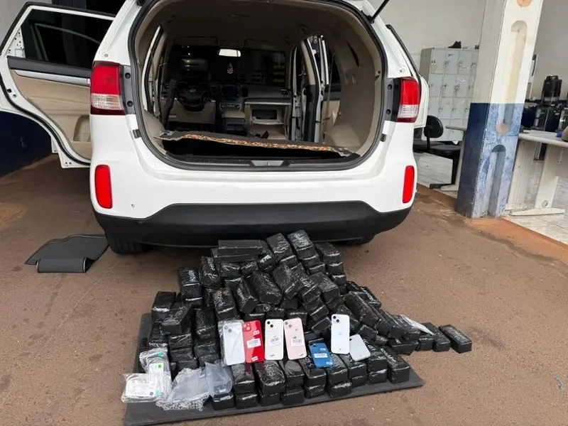 Receita Federal apreende carga de iPhones avaliada em R$ 1,4 milhão em Cascavel